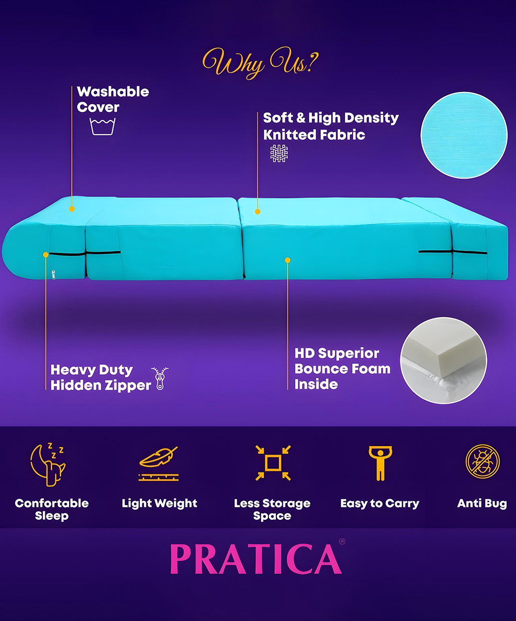 Centaury Sofa cum Bed