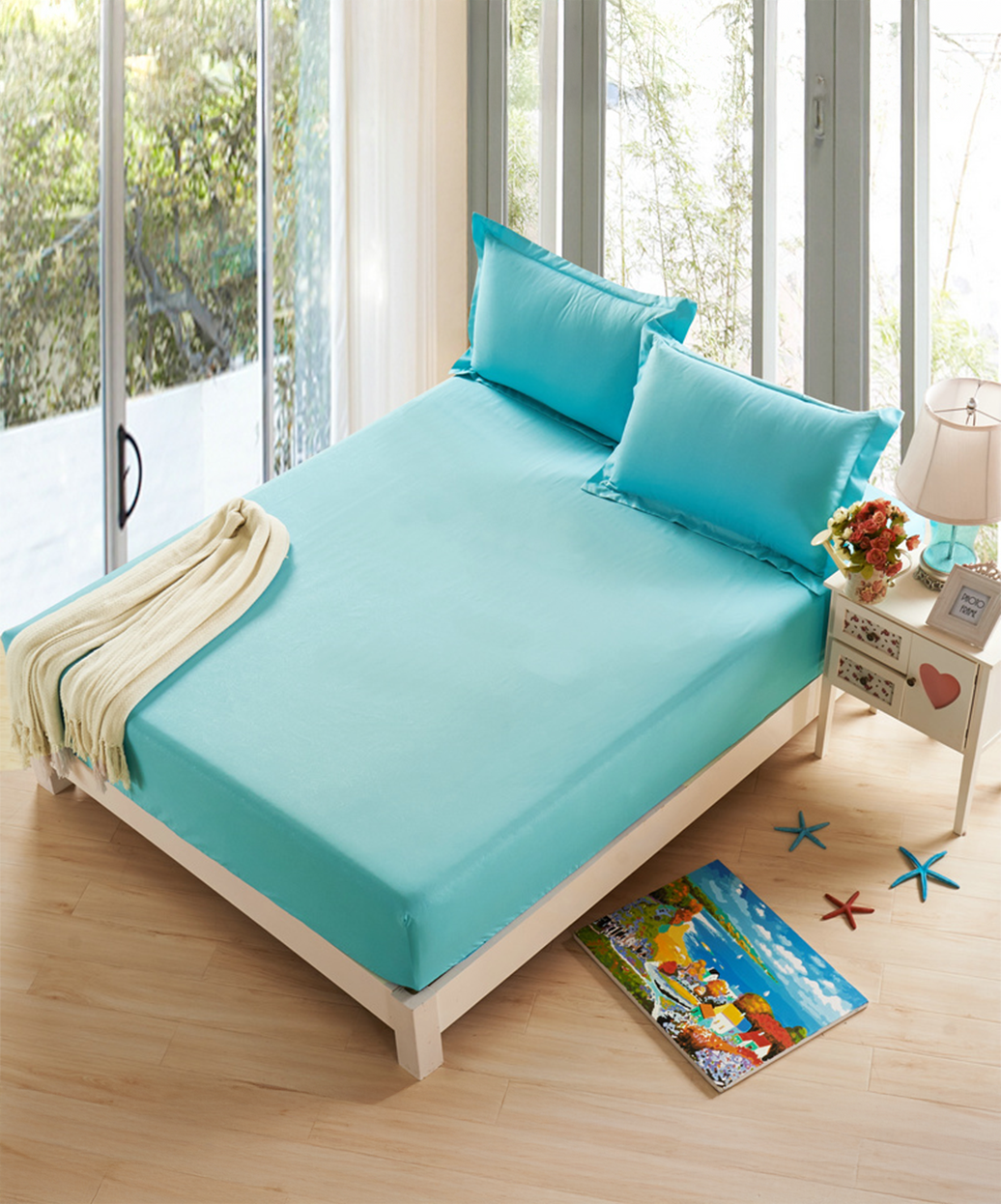 Joy Fitted bedsheet-Set(1+2)