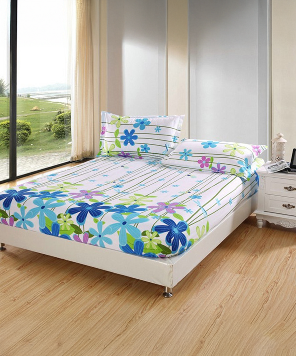 Joy Fitted bedsheet-Set(1+2)