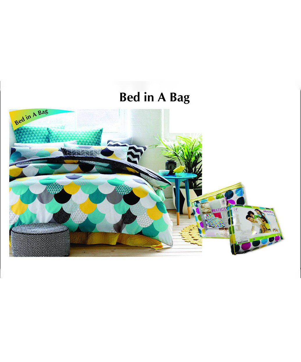 Galax - Bed in a Bag (set 1+1+2)