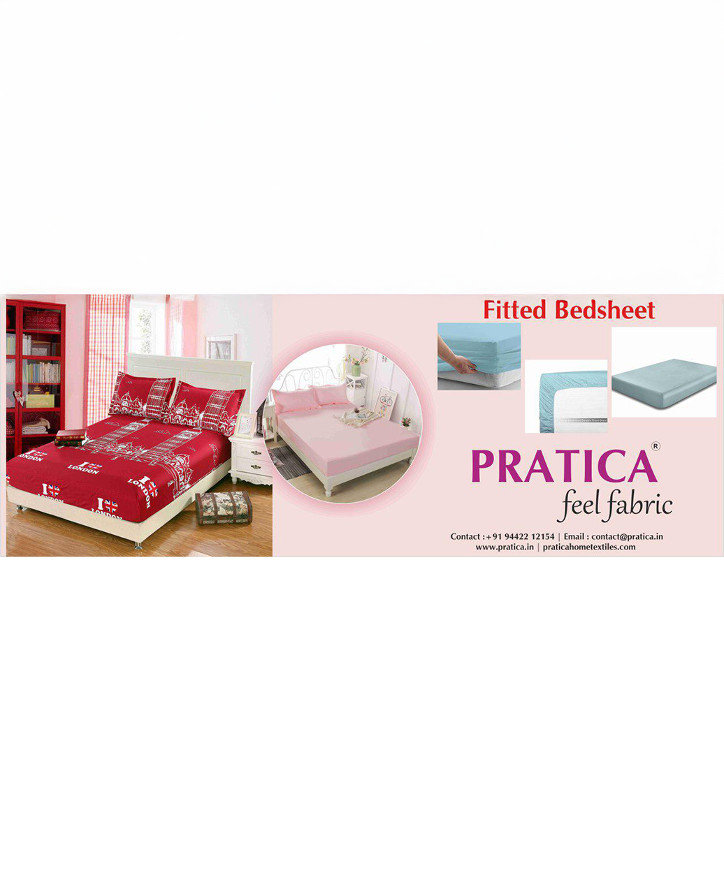 Joy Fitted bedsheet-Set(1+2)