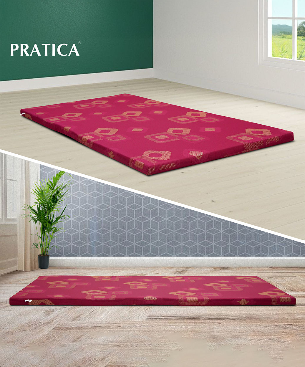 Poppy 2" Slim Bed