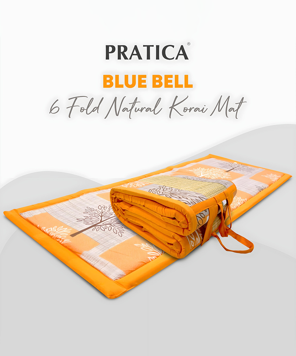 Blue Bell Korai Mat Bed - 6 fold