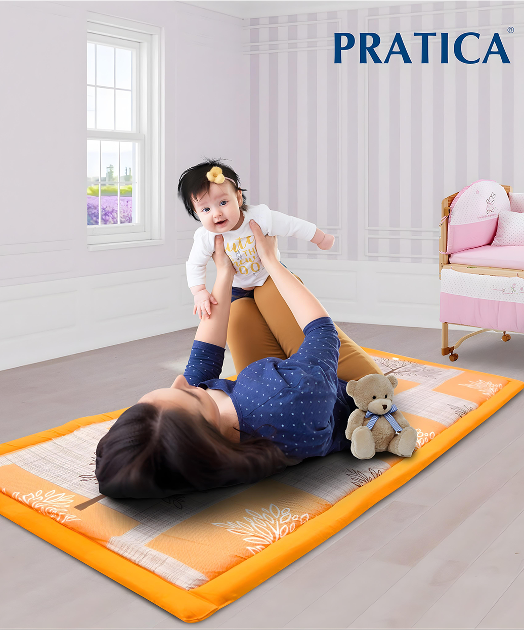 Blue Bell Korai Mat Bed - 6 fold