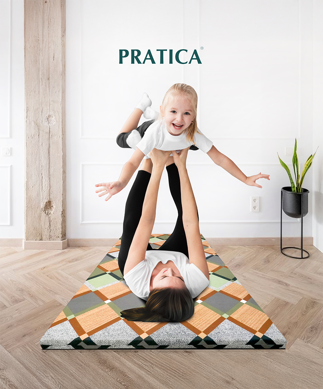 Poppy Cotton 2" Slim Bed