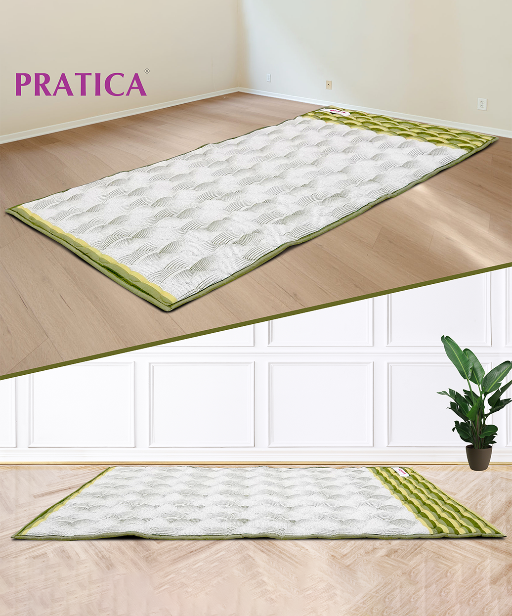 Champa 1" Polywadding Travel Bed