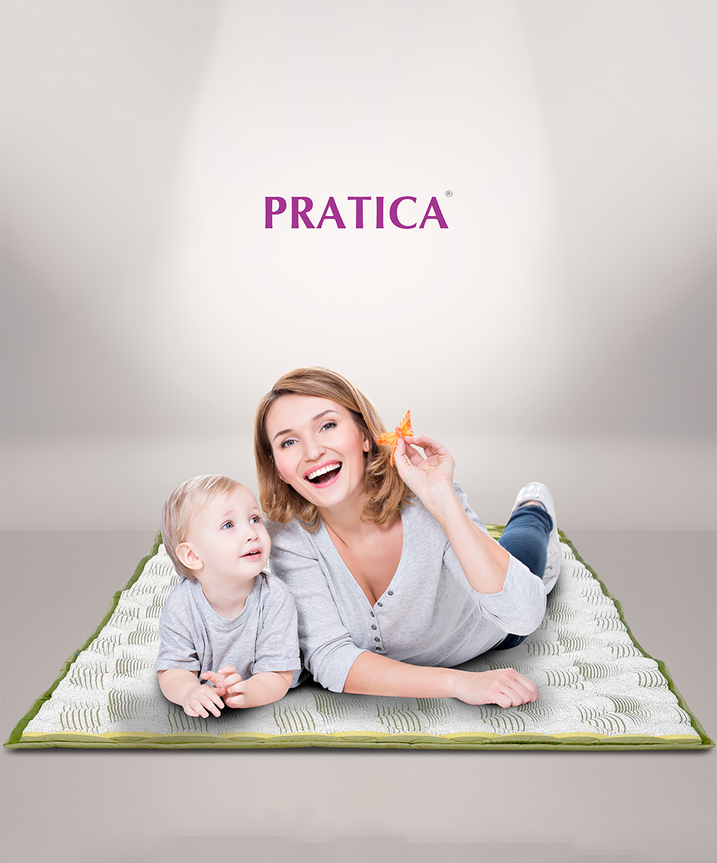 Champa 1" Polywadding Travel Bed