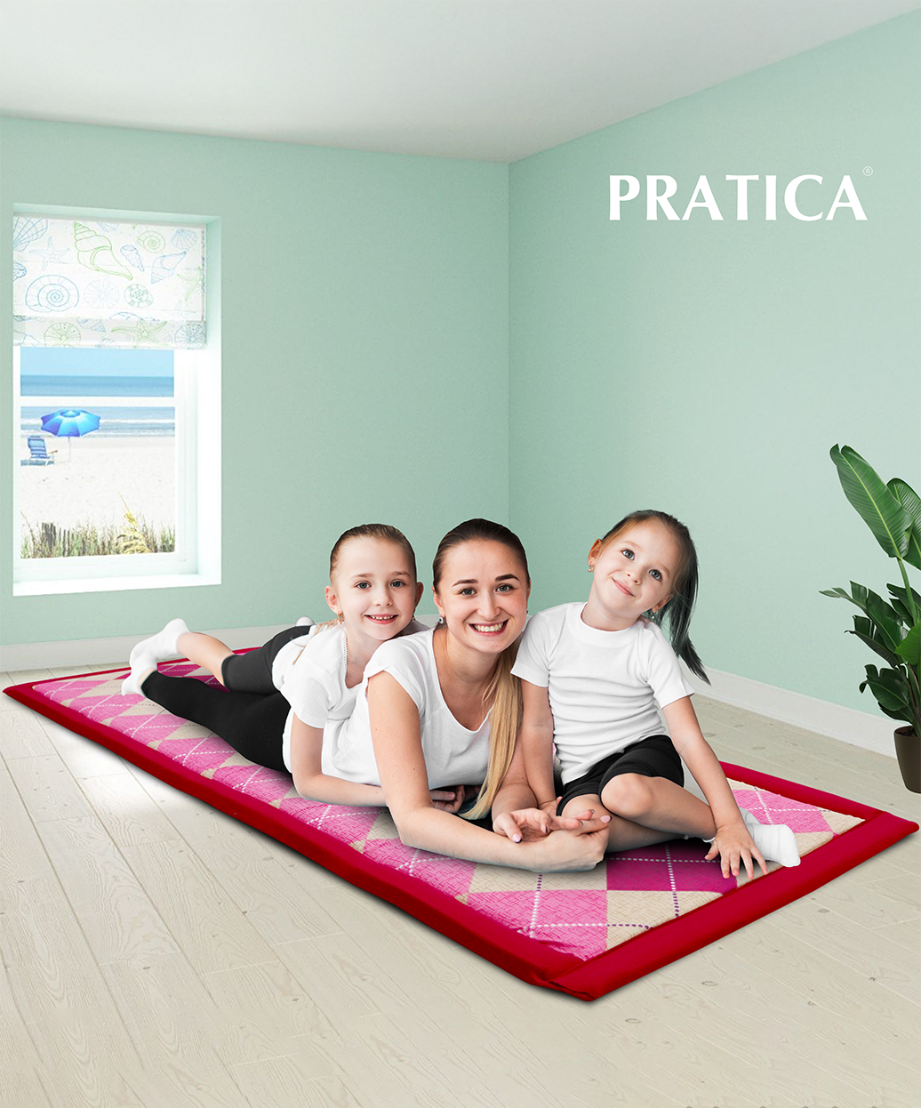 Unicon 2" Korai Mat Bed - 3Fold