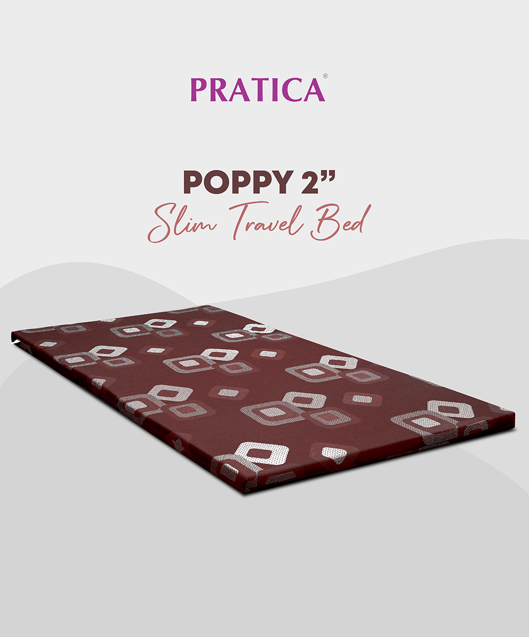 Poppy 3" Slim Bed