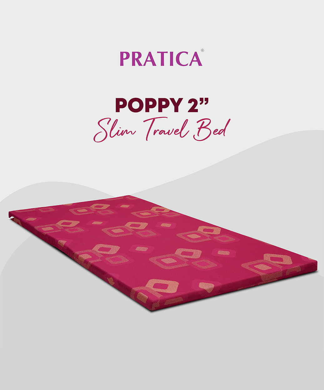 Poppy 2" Slim Bed