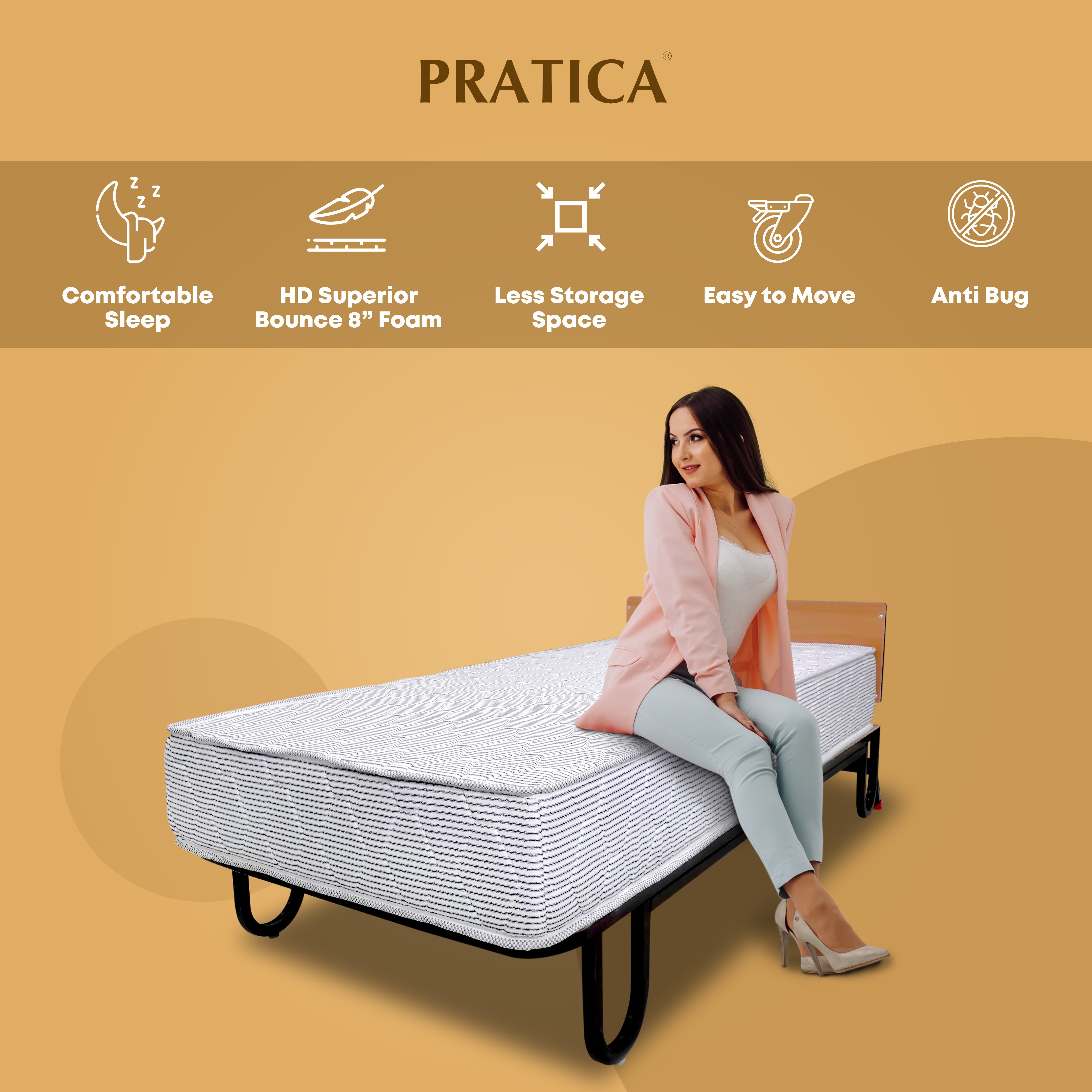 Verizon Stand-On Rollaway Bed