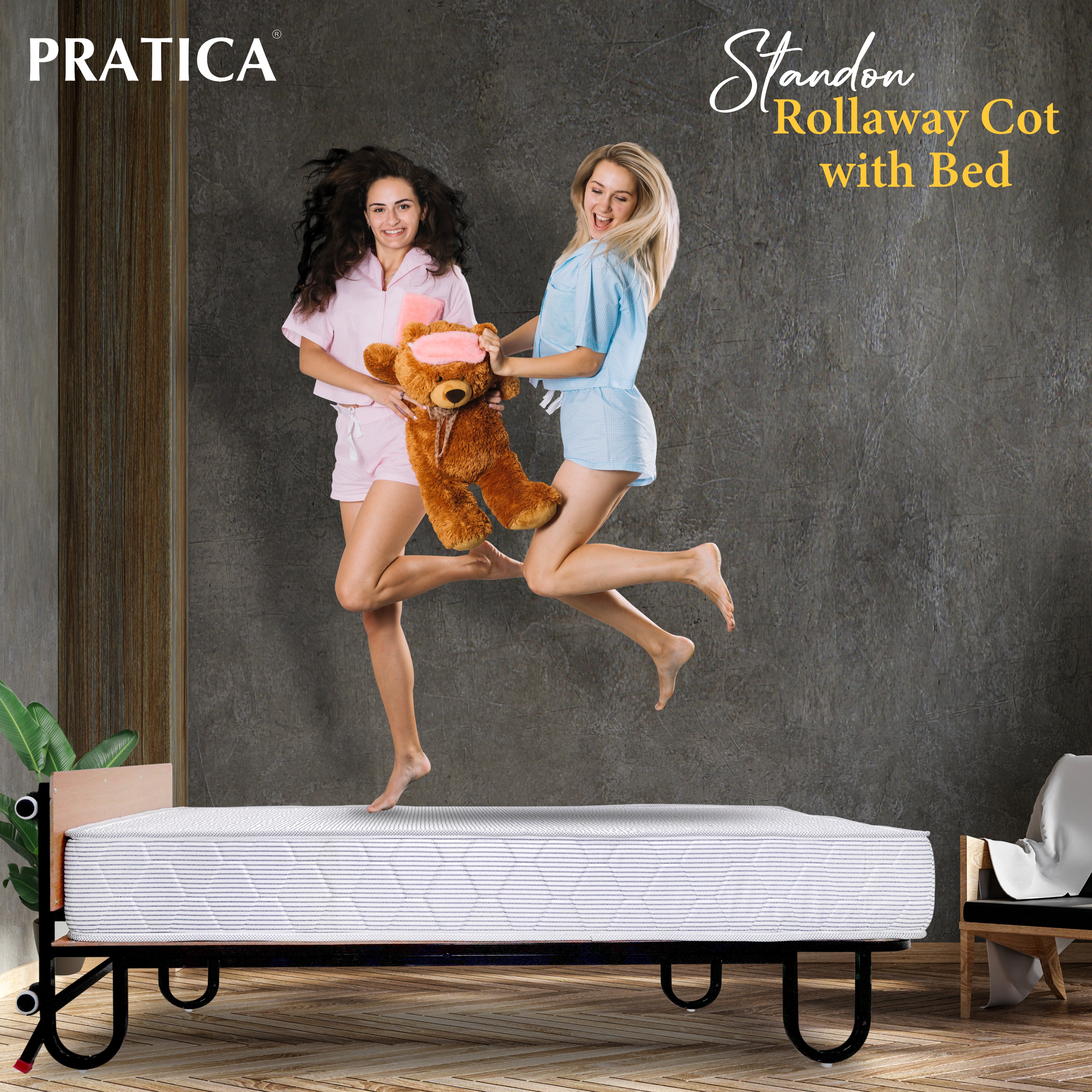 Verizon Stand-On Rollaway Bed